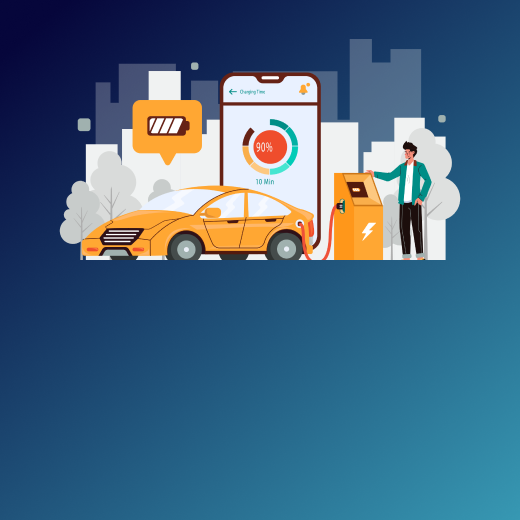 Baterías recargadas para la transformación