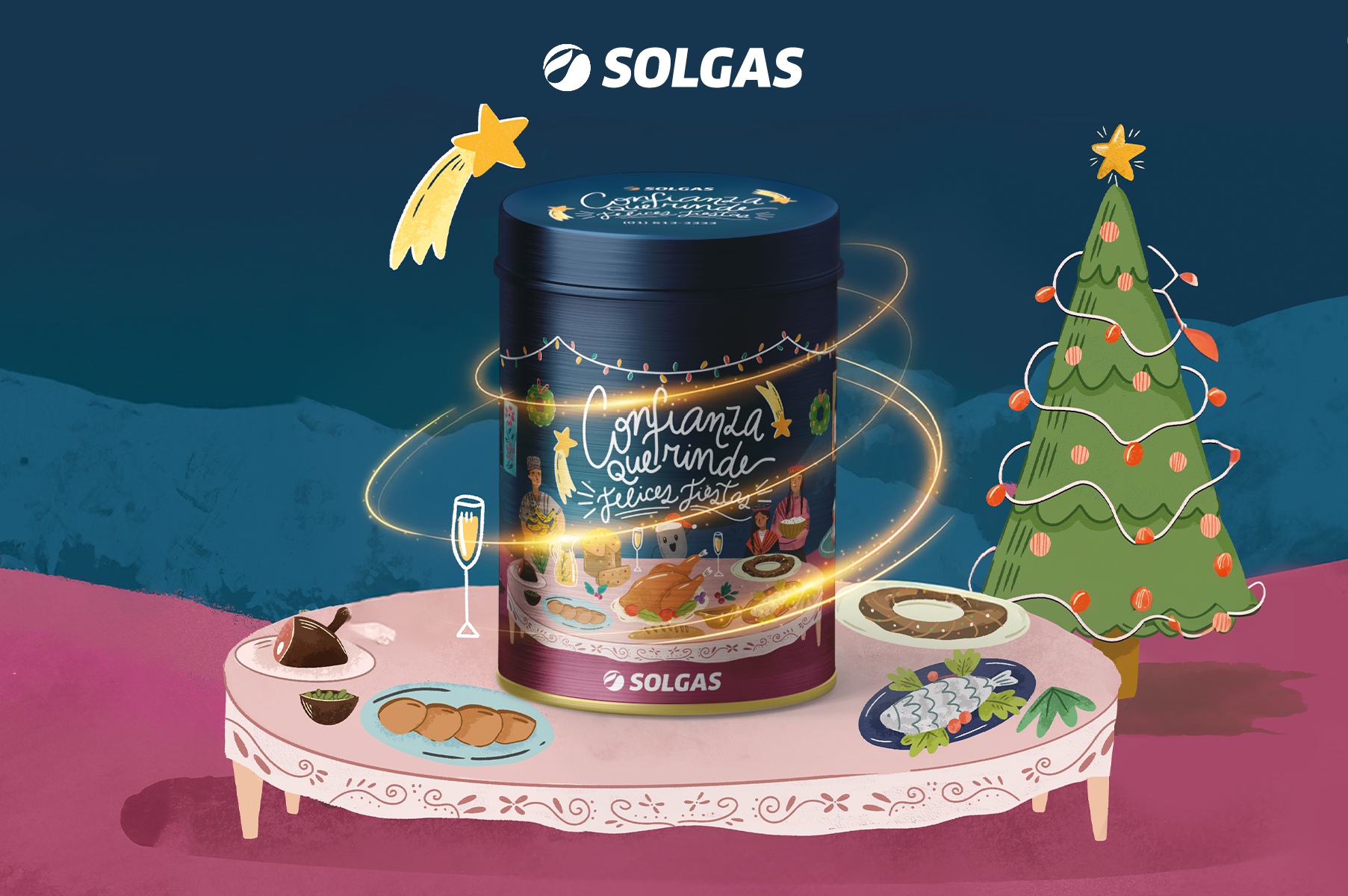 Solgas Lata de paneton