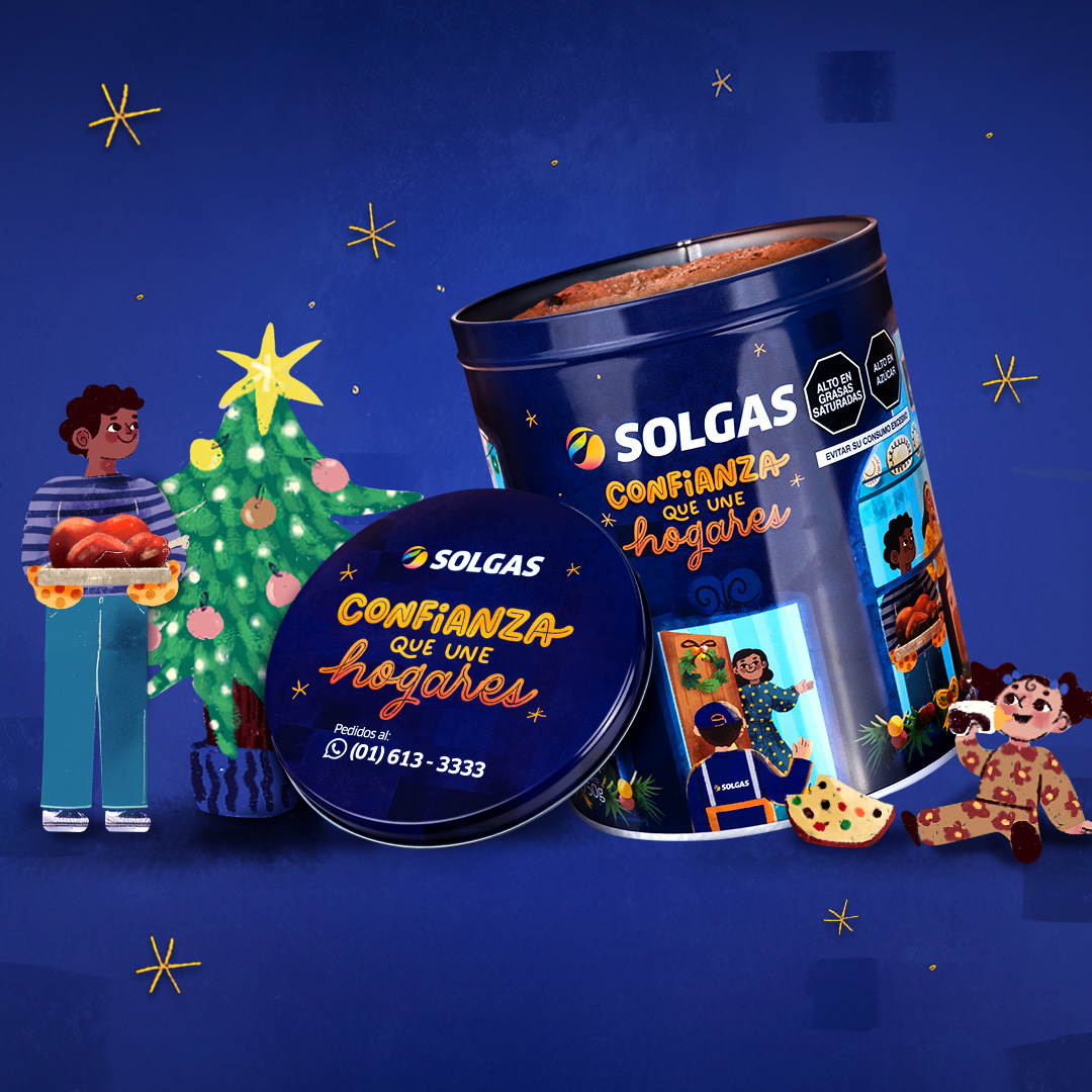 SOLGAS: Lata de panetón 2024