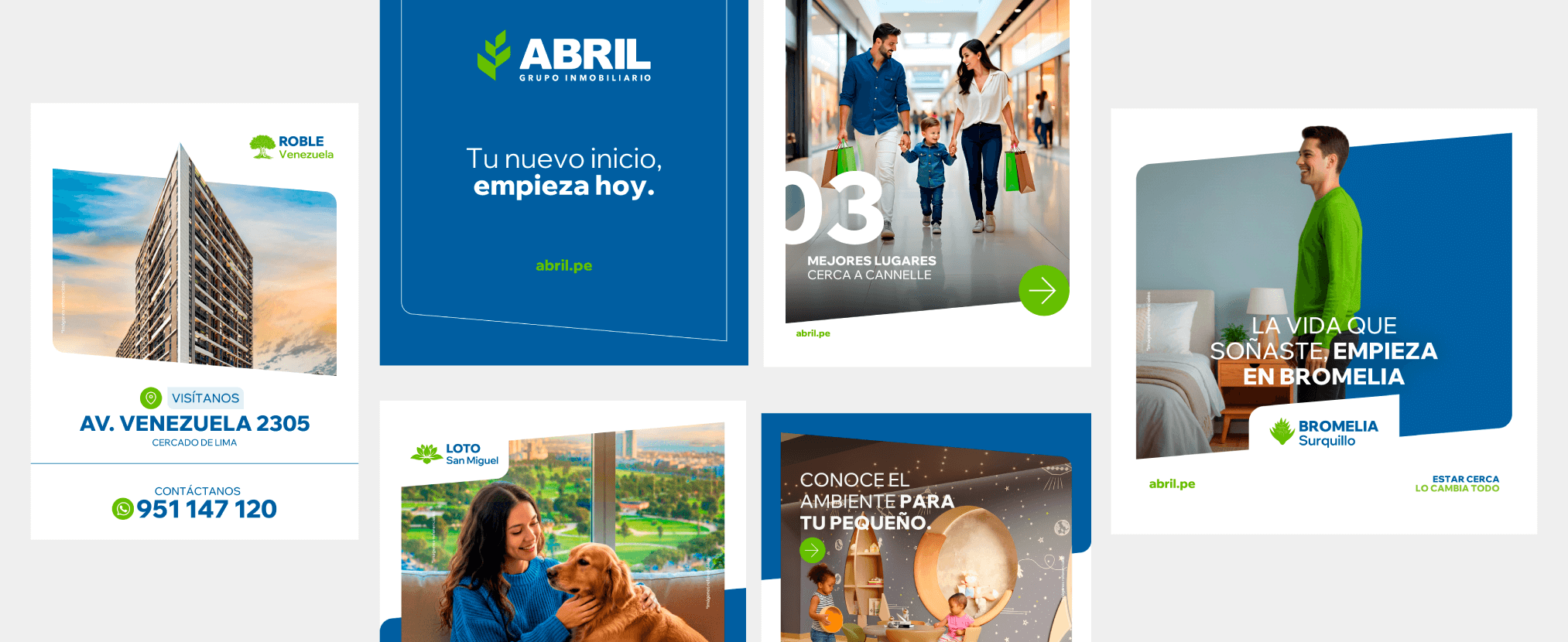 Identidad Visual ABRIL Grupo Inmobiliario